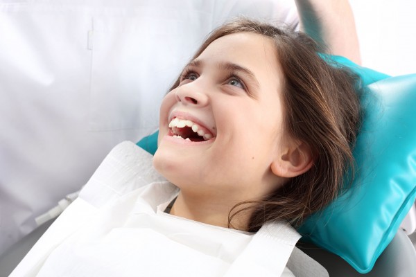 Dunbar Dental Photo Child in Dental chair
